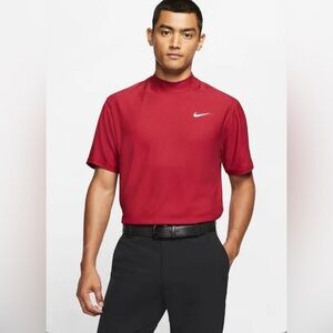 Nike Men's Dri-Fit Tiger Woods
Mock-Neck Golf Top Size M